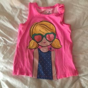 girl clothes sz 2t bundle 5 tops 2 shorts 1 dress